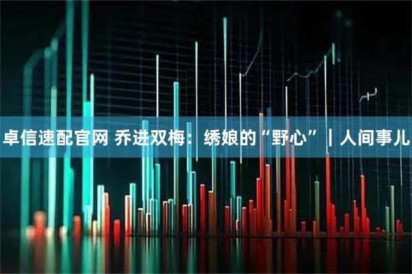 卓信速配官网 乔进双梅：绣娘的“野心”｜人间事儿